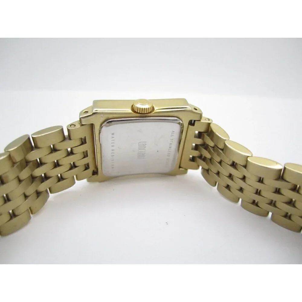 Women Lanciani‎ Quartz WR Analog 24mm Dial Tank Roman Watch (G945) 